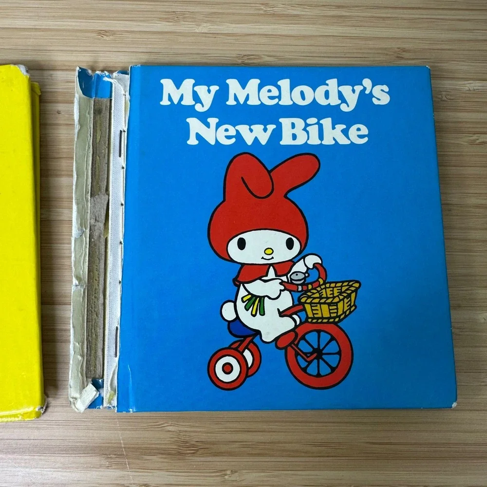 Vintage 1982 Sanrio Hello Kitty and‎ My Melody Board Books Lot READ